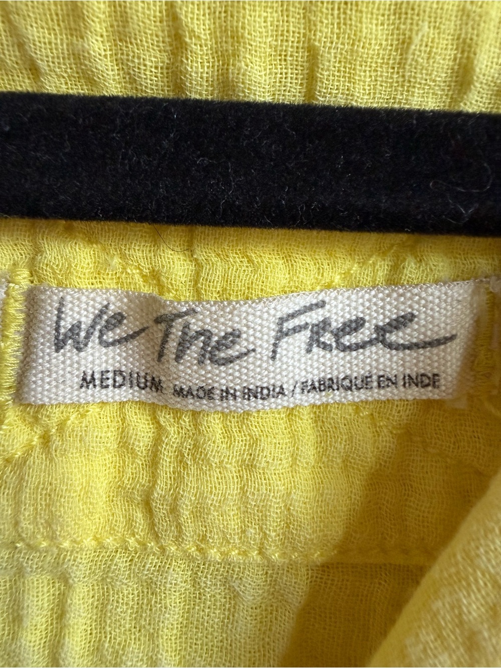 Women’s We The Free (Free People) Button Down Size Medium - Picture 3 of 3